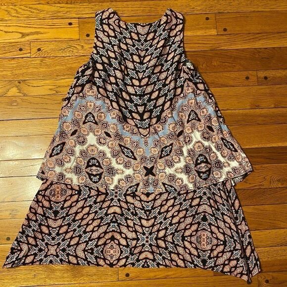 KNOX Rose bohemian handkerchief tiered mini dress - Picture 5 of 7